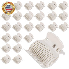24 Hot Roller Clips for Hair Curler Claw Clip Replacement Hair Section Styling f