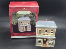 Hallmark 1997 Cafe Nostalgic Houses & Shops Series Christmas Ornament New In Box