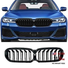 Grille Front Kidney Color Grill Compatible with BMW 5 For 5er G30 2021-2023 LCI