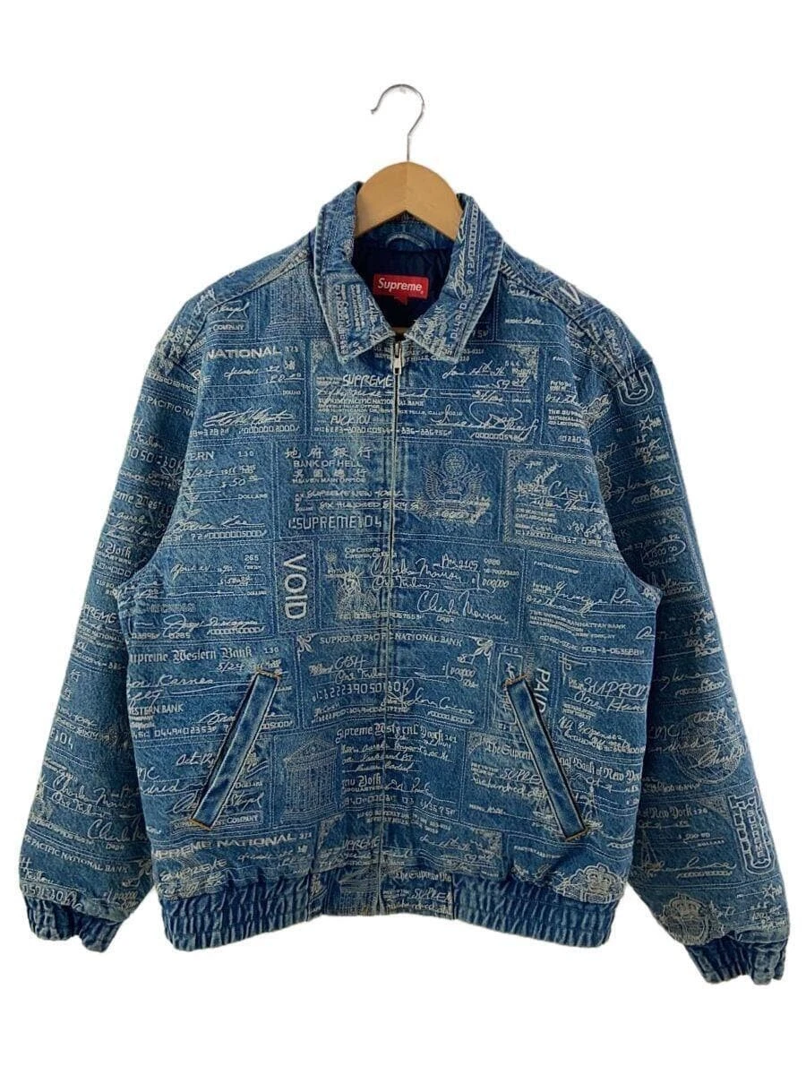Veste camionneur Supreme indigo L occasion