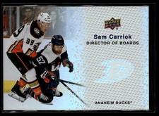2023-24 Upper Deck Director of Boards Sam Carrick Anaheim Ducks #DB-3