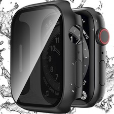Waterproof Privacy Case Compatible with Apple Watch Series 6/5/4/SE2/SE 44mm ...