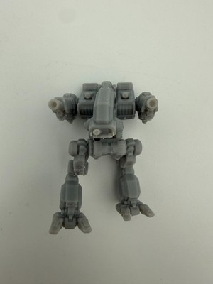 Unpainted Gray Resin Mech Miniature Figure Robot Sci-Fi Tabletop Wargame 2 Inch