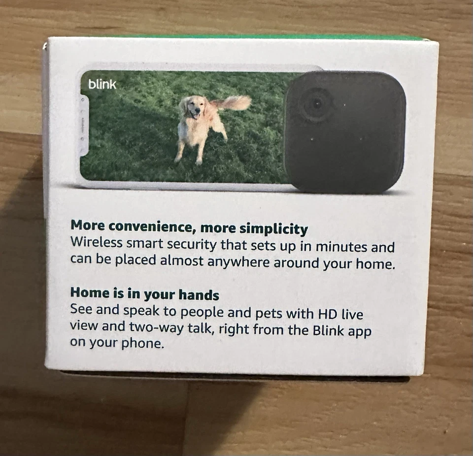 2023 Blink-Outdoor 4 (4th Gen) Add-On Wireless Security Cam Black (B0B1N7LJD3) - Image 2 of 4