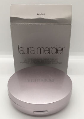 LAURA MERCIER  Tinted Moisturizer Crème Compact SPF 20 in BISQUE 0.26 Oz. NIB