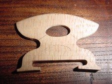 VINTAGE UNUSUAL VIOLIN BRIDGE VIOLA BRIDGE ONE OF A KIND 