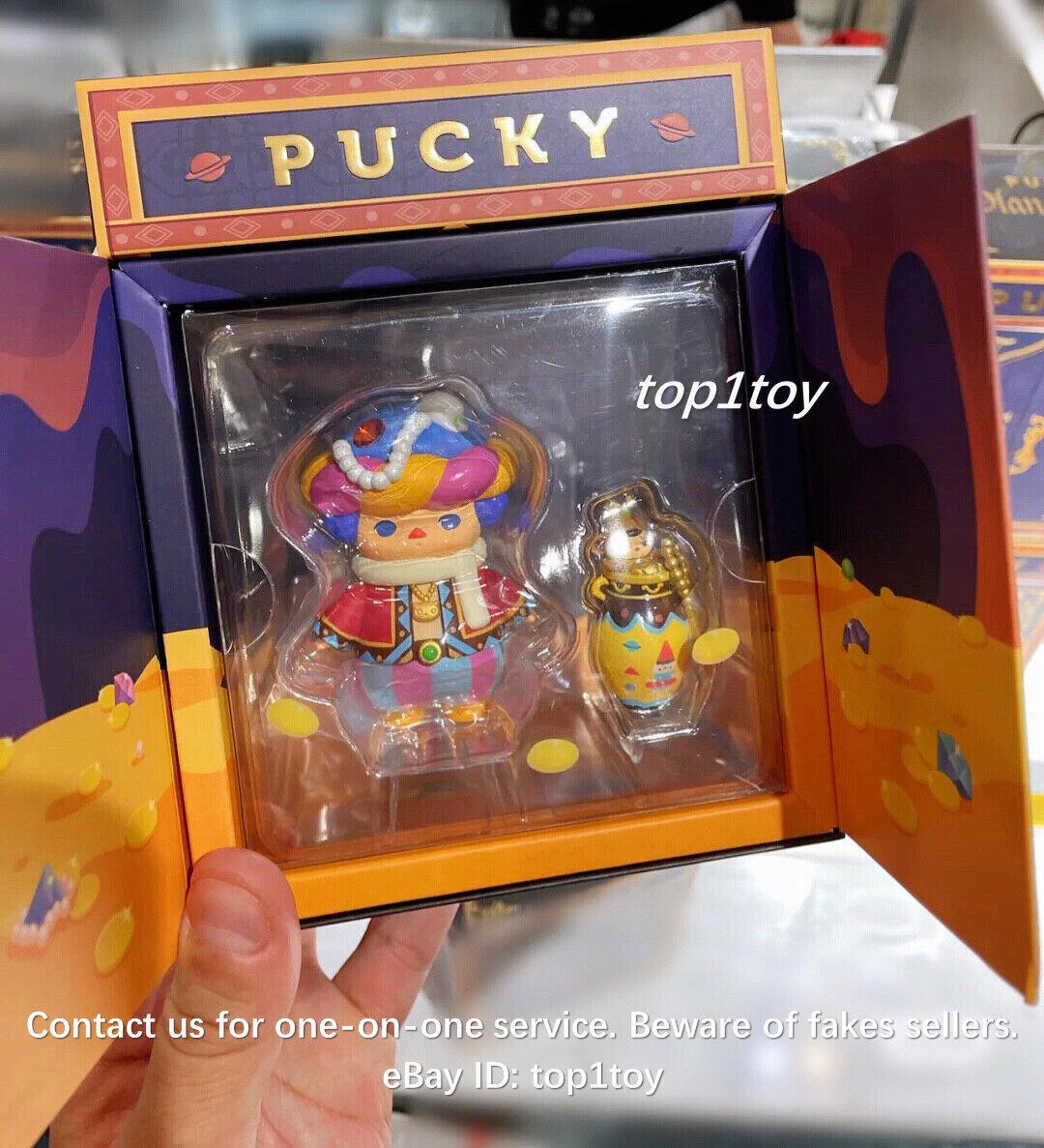POP MART x PUCKY Pucky Planet Thief Limited Art Toy Figurine | eBay