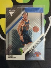 Jalen Brunson 2022-23 Panini Flux Flow Motion #15 New York Knicks