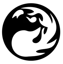 Vinyl Decal Sticker Car Truck Window - MTG Magic The Gathering Mana Mountain v2