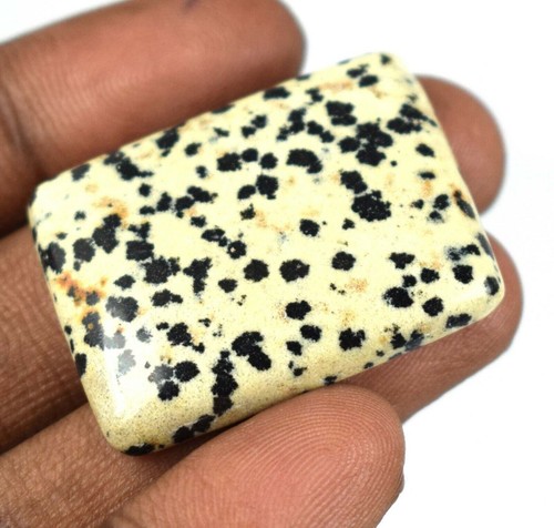 Cabochon naturale diaspro dalmata messicano guarigione miscela pietre portafortuna certificato - Foto 33 di 44