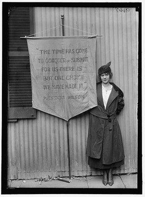Pauline Floyd,Woman Suffrage,Suffragist,Women's Rights,Right to Vote,1917
