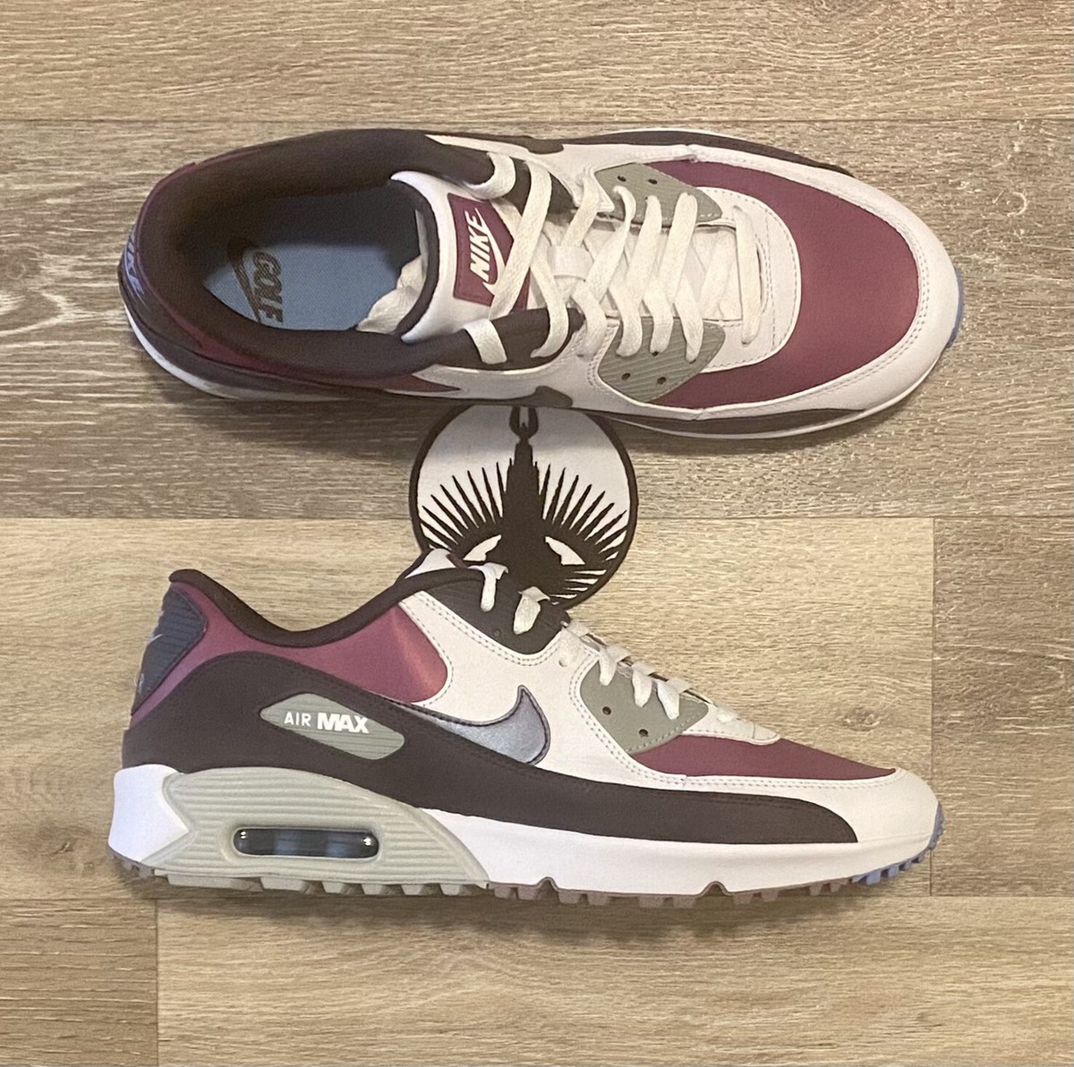 Nike Air Max 90 Golf NRG 'Purple Smoke' White Cave Purple