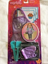 My Life As Baking Playset for 18" dolls 9 pieces new