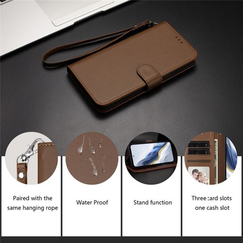 For Motorola G85 G75 G55 G84 G54 G34 Edge 60 50 Flip Leather Case Wallet Cover - Picture 100 of 119