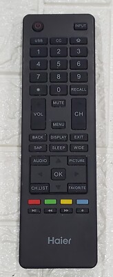 HAIER HTR-A18M For TV Remote Control 55D3550 LE58F3281 32D3000 LE32M600M20