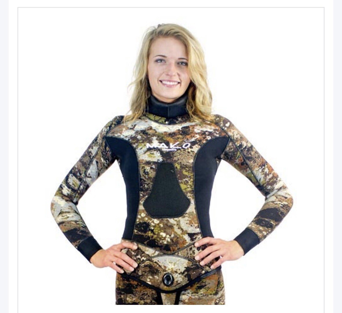 Mako Yamamoto 3D ReefCamo Women’s Open Cell 5mm Freediving Wetsuit eBay