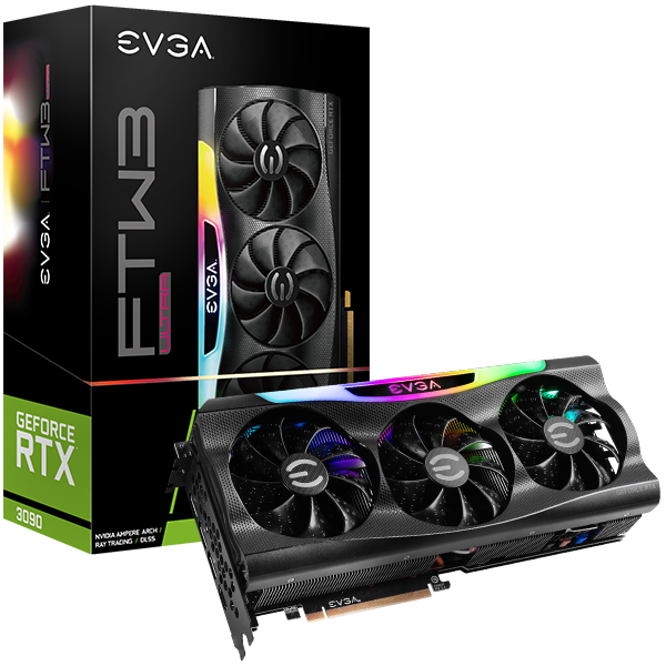 EVGA NVIDIA GeForce RTX 3090 24GB GDDR6 Graphics Card (24GP53987KR