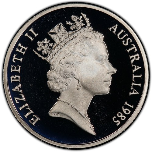 Australia 1985 Twenty Cents 20c Elizabeth II - PCGS PR70DCAM (45187076) - Picture 2 of 4