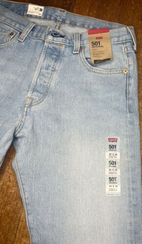 Levi's Men's 501 Original Fit Jeans Brooklyn Steel : 30x32 - Picture 2 of 7