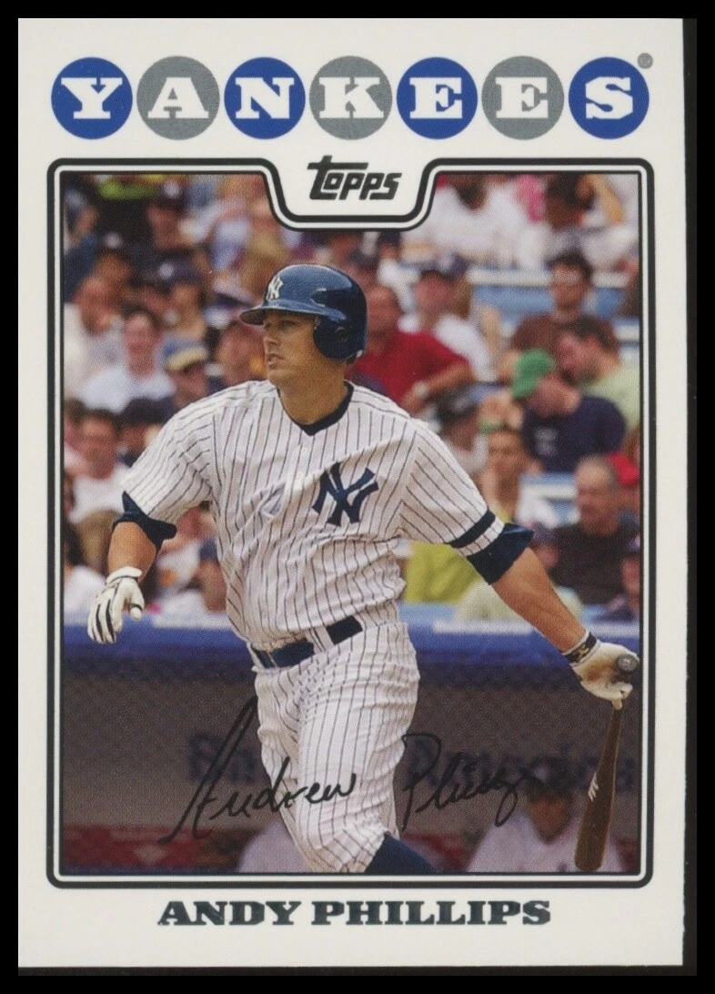 Andy Phillips trading card