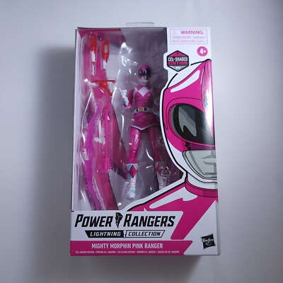 Power Rangers Cel Shaded Pink Ranger Lightning Collection Action Figure