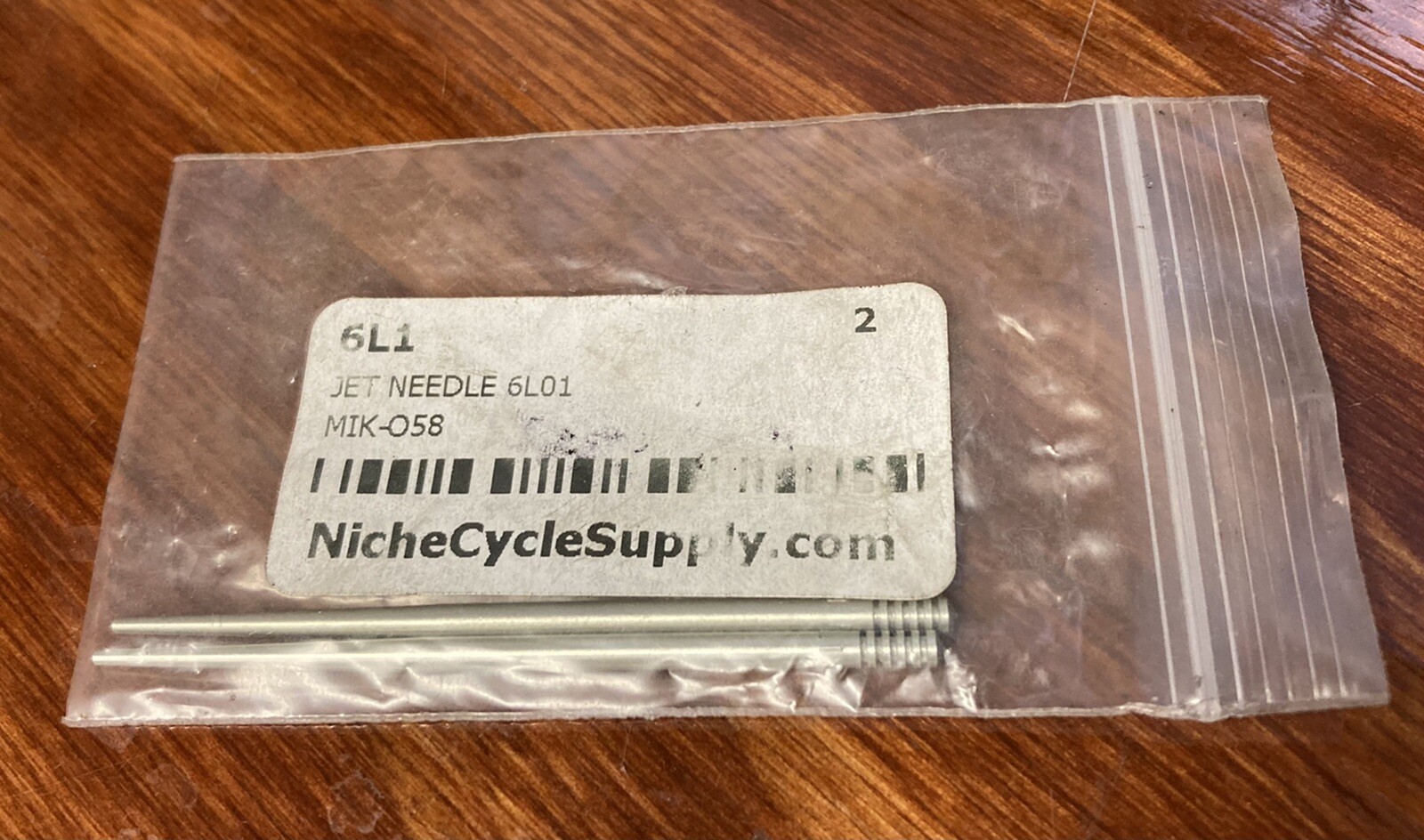 Pair MIKUNI JET NEEDLE 6L1 002.327 Honda Twin tuning VM30 VM32 MIK-058