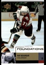 2002-03 Upper Deck Foundations Ray Bourque Colorado Avalanche #18