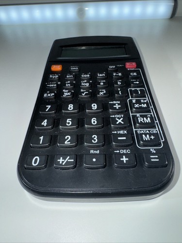 Calculadora Matemática Científica Negra | Hecha CN GENÉRICA (Usada, Como Nueva) - Imagen 3 de 5
