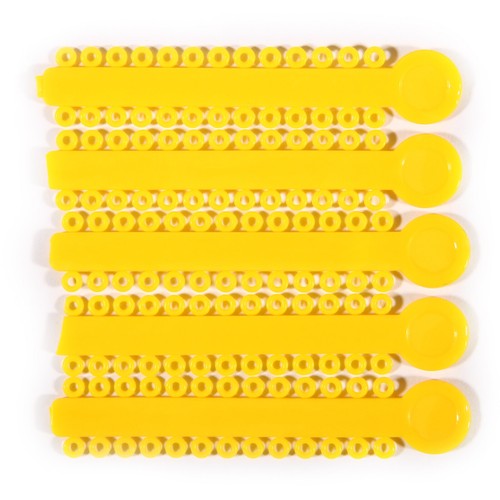 1 sacchetto legami ortodontici dentali elastici di gomma 47 colori 1040 pezzi - Imagen 172 de 409