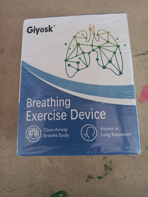 Giyosk Breathing Exercise Device for Lungs, Lung Expansion and Mucus Relief 
