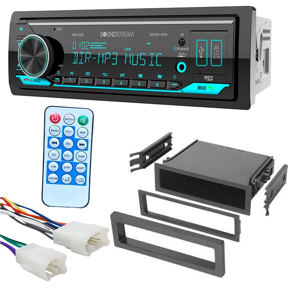 Автомобильная стереосистема AM/FM-радио VM-20B Bluetooth (без CD) для Toyota Tacoma 1995-2004 годов выпуска