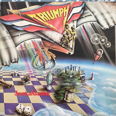 Triumph. Just A Game. 1979. RCA Victor. UK. Gatefold. Excellent condition.