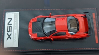 Ignition Model 1/64 Honda NSX Na1 Red Metallic Carbon Bonnet GT