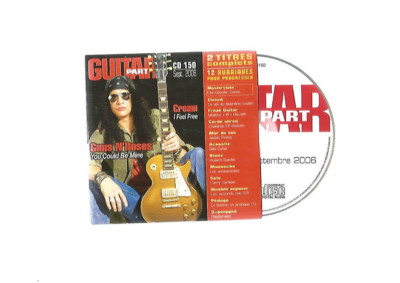 CD GITARRENTEIL NR. 150 - CREME I Feel Free - GUNS N'ROSES You Could Be Mine
