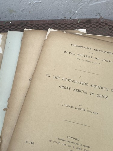 Lockyer . Norman , 3 offprints on Solar Eclipses - Picture 6 of 9