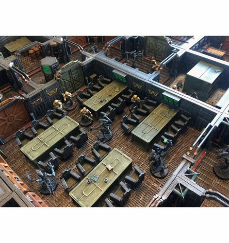 Small room - crew quarters | Legion Space Hulk Imperial Assault - Picture 7 of 7