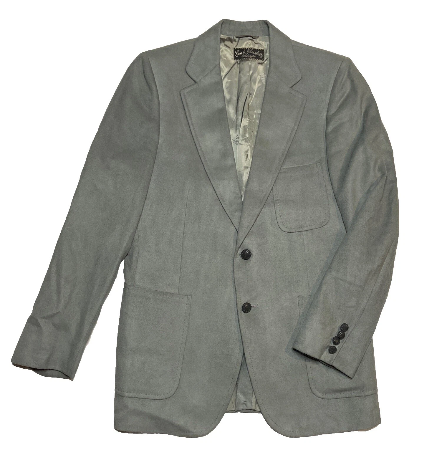 Chaquetas de Traje de Gamuza Lanvin para hombres