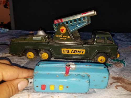 Us Army Guided Missile Truck Gm 107 Toy Truck Ebay Us Army Guided Missile Truck Gm 107 Toy Truck Ebay