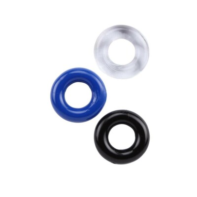Anneau De Pénis En Silicone Souple - Améliore L'érection Et Prolonge - Sans Phtalates - Pour Homme - Neuf