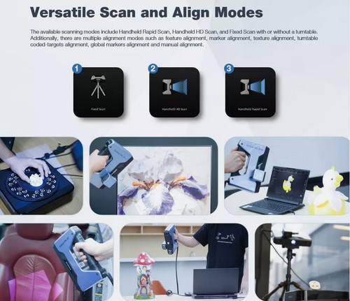 Shining3D EinScan Pro 2X V2 3D Scanner with Tripod & Turntable + Color Pack - 第 12/16 張圖片
