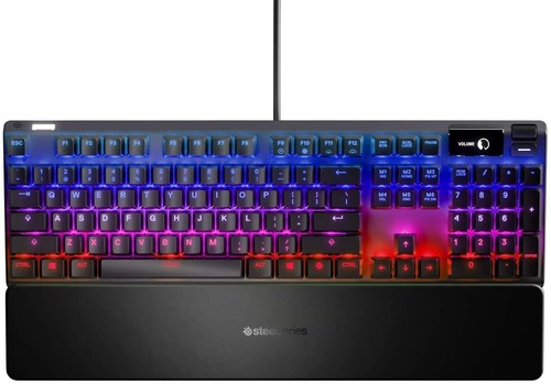 SteelSeries Apex Pro Mechanische Gaming Tastatur OLED Omnipoint US QWERTY Layou - Bild 3 von 7