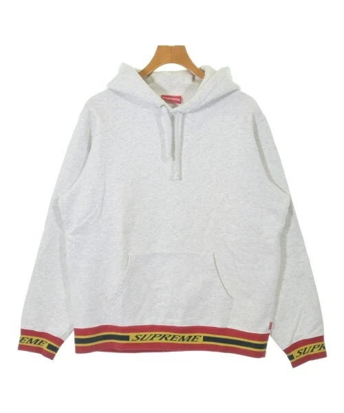 Sweat à capuche Supreme gris clair M 2200529274496