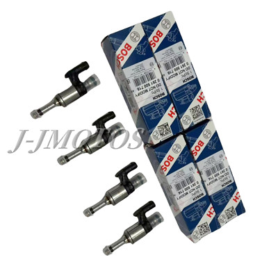 4PCS FUEL INJECTOR NOZZLE FOR AUDI A1 A3 VW GOLF JETTA 1.2 1.4 TSI 04E906036C