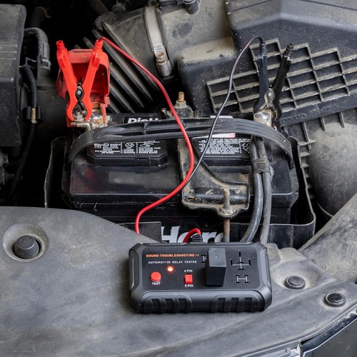 Automotive Relay Tester 12V Auto Relay Diagnostic Tool with Battery Clip *NEW* - Bild 7 von 7