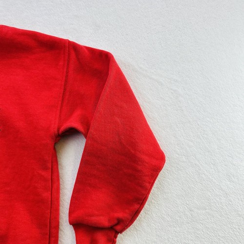 VINTAGE St. Andrews Golf Sweater Youth Small Red Old Course Scotland Logo Boys - Picture 13 of 19