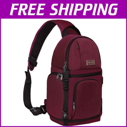Multifunctional DSLR Camera Backpack with Tripod Holder & Modular Inserts