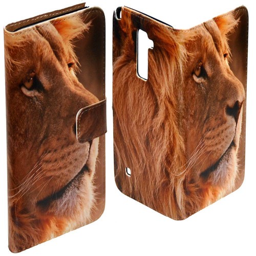 For Huawei Series Mobile Phone Lion Design Print Flip Case Wallet Phone Cover #1 - Picture 13 of 13