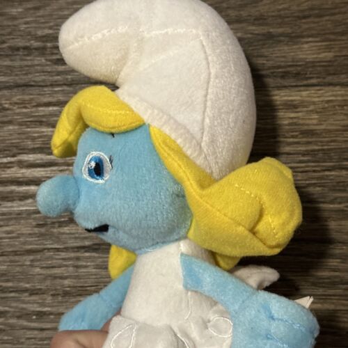 Vintage 80' The Smurfs Smurfette Plush Stuffed Animal Toy - Picture 8 of 19