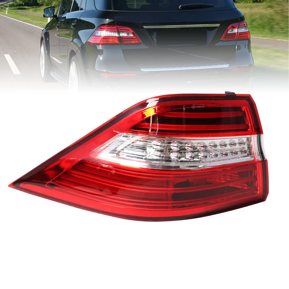 For 2012-2015 Mercedes Benz W166 ML350 ML550 LED Left Driver Side Tail Light - Imagem 2 de 4