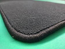 Schlingenmaterial Auto Fußmatten für Mercedes Benz SL R129 1989-2001 in schwarz